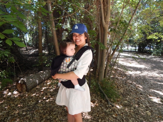 Liam and Momma at the El Dorado Nature Center